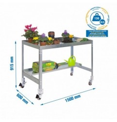 SIMONGARDEN DESK MOB. 1500x600 GALVA/GALVA
