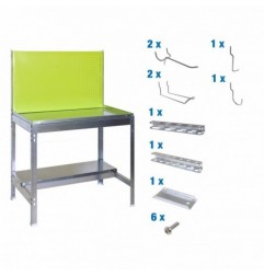 PACK S.GARDEN BT2 1200X400 VERDE/GALVA+ 9ACCS