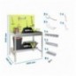 PACK S.GARDEN BT2 1200X400 VERDE/GALVA+ 9ACCS