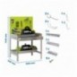 PACK S.GARDEN BT2 BOX 1200x400 VERDE/GAL+ 9ACCS