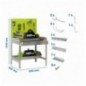 PACK S.GARDEN BT2 BOX 1200x600 VERDE/GAL+ 9ACCS
