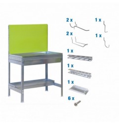 PACK S.GARDEN BT2 BOX 900x400 VERDE/GALV+ 9ACCS