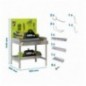 PACK S.GARDEN BT2 BOX 900x600 VERDE/GALV+ 9ACCS