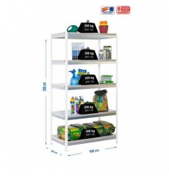 SIMONGARDEN BRICOFORTE 1004-5 BLANCO/GALVA