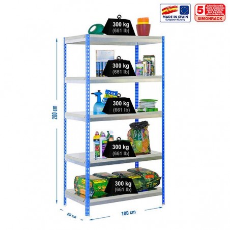 SIMONGARDEN BRICOFORTE 1006-5 AZUL/GALVA