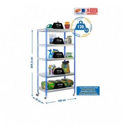 SIMONGARDEN BRICOFORTE MOB. 1006-5 AZUL/GALVA