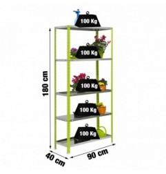 SIMONGARDEN COMFORT 5/400 VERDE/GALVA