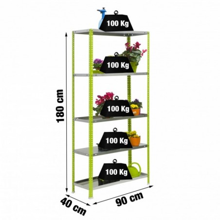 SIMONGARDEN COMFORT 5/400 VERDE/GALVA