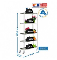 SIMONGARDEN COMFORT MOB. 5/300 BLANCO/GALVA