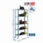 SIMONGARDEN COMFORT MOB. 5/500 AZUL/GALVA