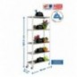 SIMONGARDEN COMFORT MOB. 5/500 BLANCO/GALVA