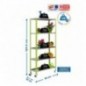 SIMONGARDEN COMFORT MOB. 5/500 VERDE/GALVA