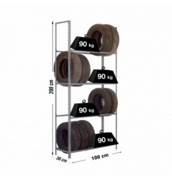 AUTOCLICK LLANTAS PLUS 4/300 GRIS