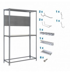 PACK SIMONRACING MEGAPLUS 3/400 GRIS+ 9ACCS