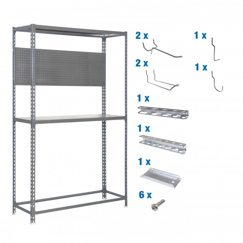 PACK SIMONRACING MEGAPLUS 3/400 GRIS+ 9ACCS