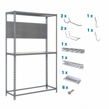 PACK SIMONRACING MEGAPLUS 3/400 GRIS+ 9ACCS