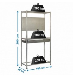 SIMONRACING BOX PLUS 3/400 GALVANIZADO