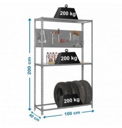 SIMONRACING PLUS 3/400 GRIS
