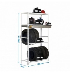 SIMONGARAGE BOX MEGAPLUS 4/400 BLANCO