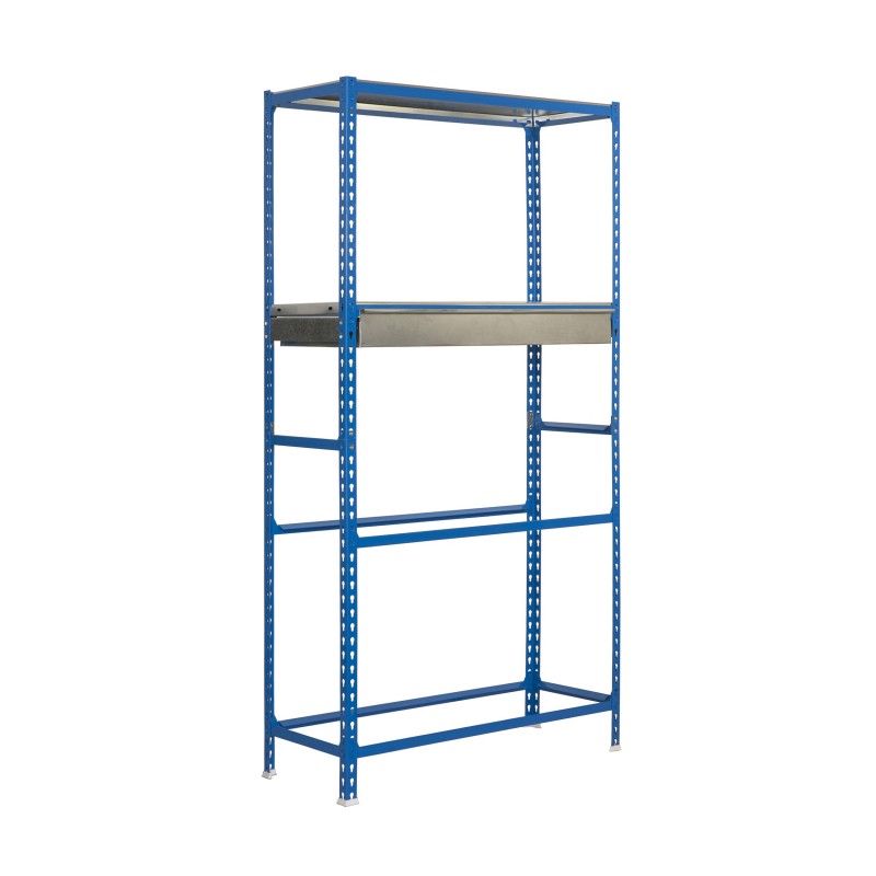 SIMONGARAGE BOX PLUS 4/400 AZUL/GALVA