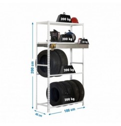 SIMONGARAGE BOX PLUS 4/400 BLANCO