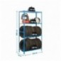 SIMONGARAGE MEGAPLUS 4/400 AZUL/GALVA