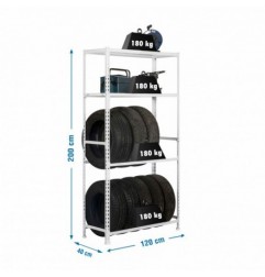 SIMONGARAGE MEGAPLUS 4/400 BLANCO