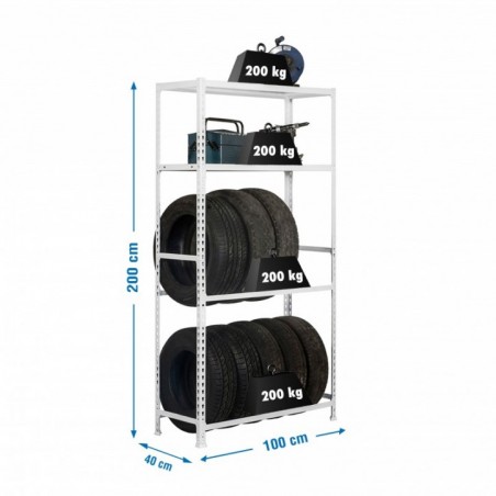 SIMONGARAGE PLUS 4/400 BLANCO