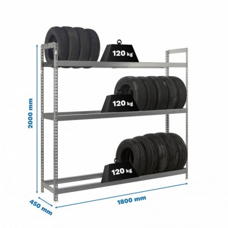 AUTOFORTE 1804-3 GALVANIZADO