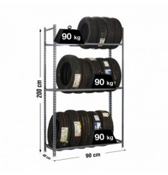 AUTOCLICK RUEDAS 3/400 GRIS