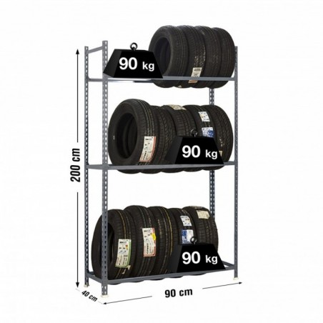 AUTOCLICK RUEDAS 3/400 GRIS