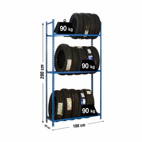 AUTOCLICK RUEDAS PLUS 3/400 AZUL