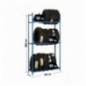 AUTOCLICK RUEDAS PLUS 3/400 AZUL