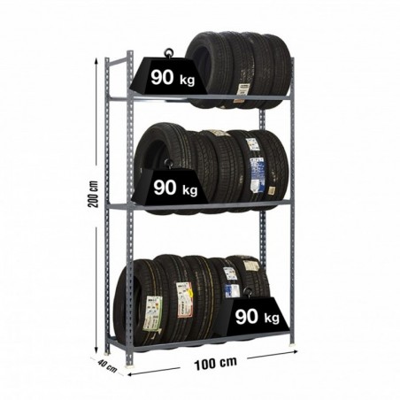 AUTOCLICK RUEDAS PLUS 3/400 GRIS