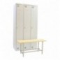 SIMONLOCKER DIY SIN 3/3 400 (INI+2ADDI+BENCH) GRIS