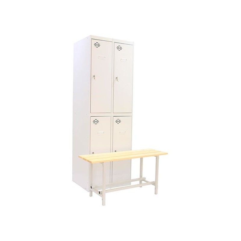 SIMONLOCKER DIY TAN 2/4 400 (INI+ADDI+BENCH) GRIS