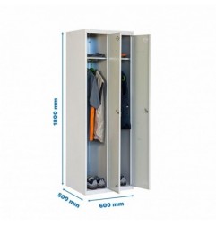 SIMONLOCKER PROF.DISM.SINGLE 2/2 300 (600) GRIS