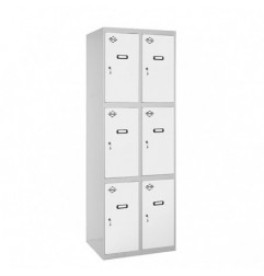 SIMONLOCKER DESM. 3 PUERTAS 2/6 300 (600) GR/BL