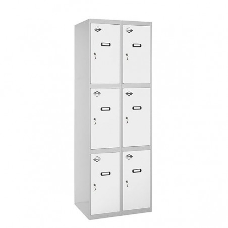 SIMONLOCKER DESM. 3 PUERTAS 2/6 300 (600) GR/BL