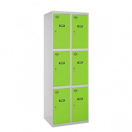 SIMONLOCKER DESM. 3 PUERTAS 2/6 300 (600) GR/VE