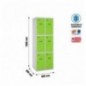 SIMONLOCKER DESM. 3 PUERTAS 2/6 300 (600) GR/VE