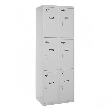 SIMONLOCKER DESM. 3 PUERTAS 2/6 300 (600) GRIS