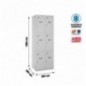 SIMONLOCKER DESM. 3 PUERTAS 2/6 300 (600) GRIS