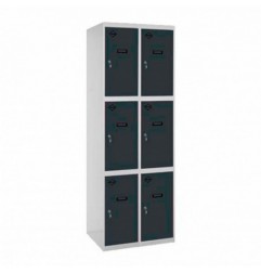 SIMONLOCKER DESM. 3 PUERTAS 2/6 400 (800) GR/AN
