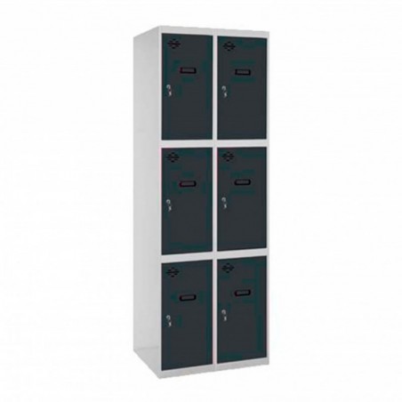 SIMONLOCKER DESM. 3 PUERTAS 2/6 400 (800) GR/AN