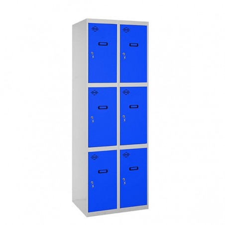 SIMONLOCKER DESM. 3 PUERTAS 2/6 400 (800) GR/AZ