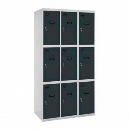 SIMONLOCKER DESM. 3 PUERTAS 3/9 300 (900) GR/AN