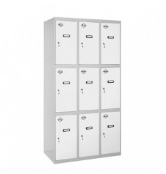 SIMONLOCKER DESM. 3 PUERTAS 3/9 300 (900) GR/BL