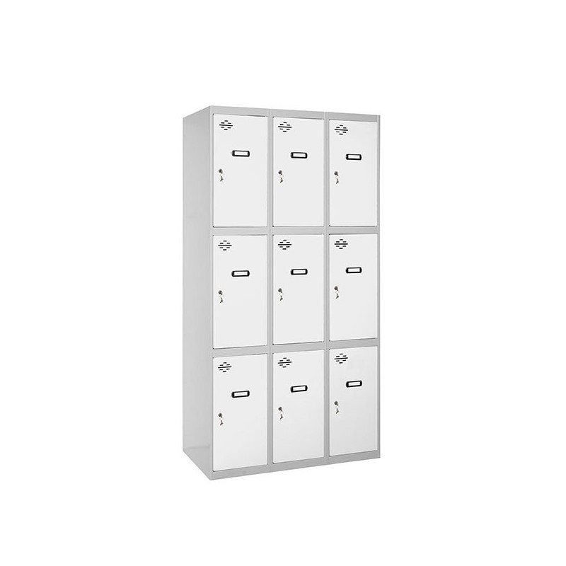 SIMONLOCKER DESM. 3 PUERTAS 3/9 300 (900) GR/BL