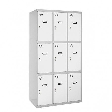 SIMONLOCKER DESM. 3 PUERTAS 3/9 300 (900) GR/BL